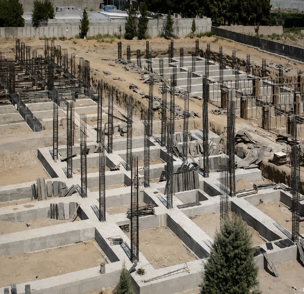 Columns and footings