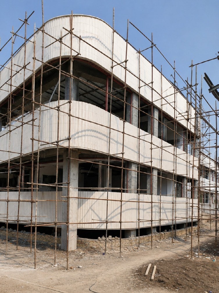 Office building under construction