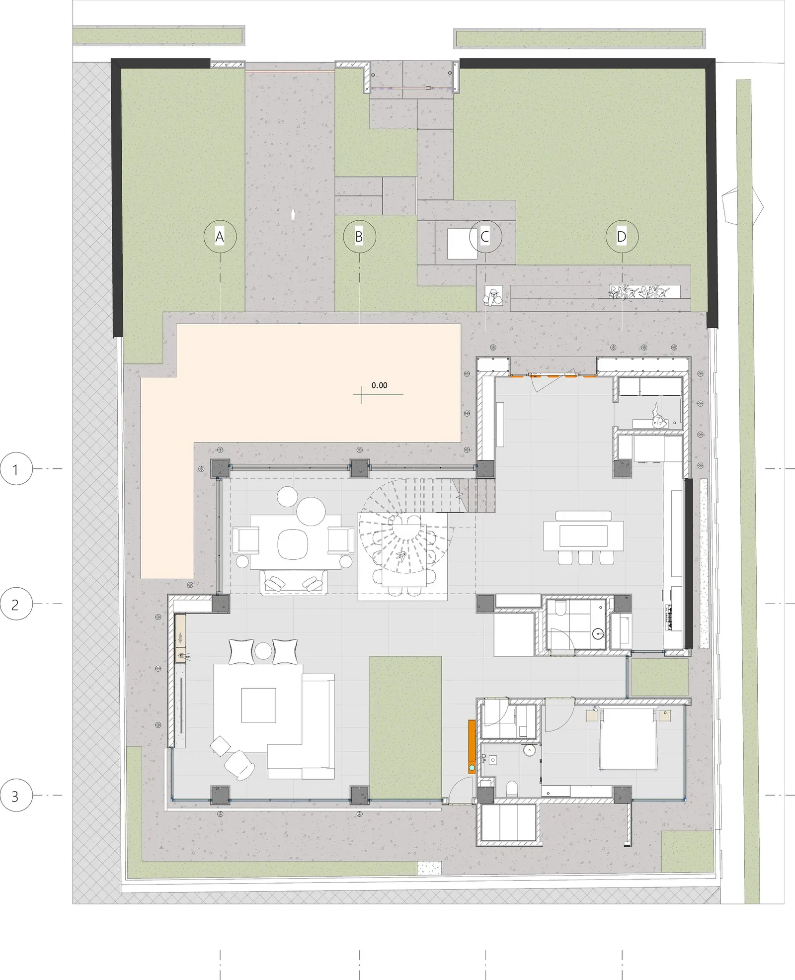 Yew Villa ground floor plan