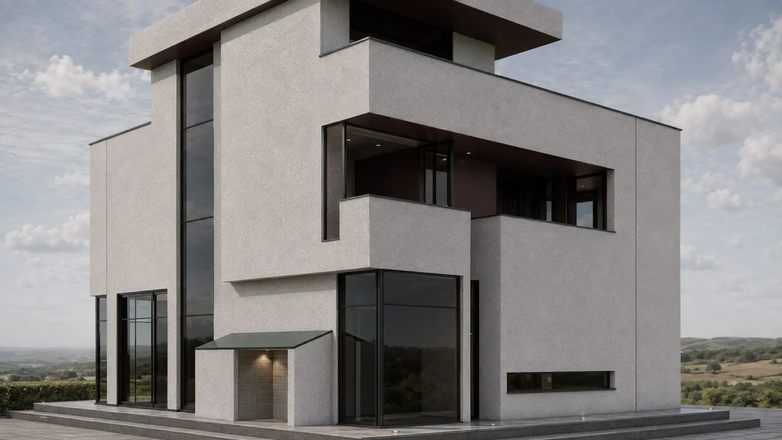 Rendered entrance